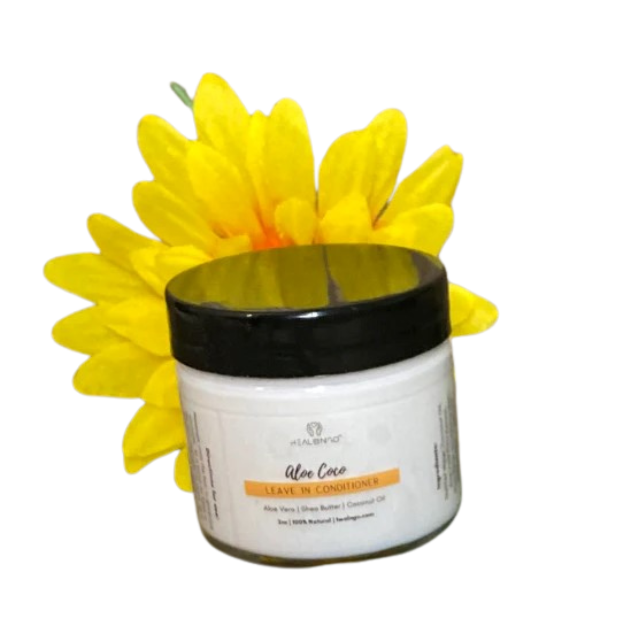Natural hair care product with aloe and coconut ingredients for moisture and breakage protection