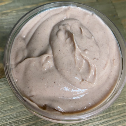 Close-up of Hibiscus CoWash natural hair cleanser for hydration and gentle scalp cleansing