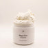 Natural Mango Coco Body Butter made with mango butter, cocoa butter, sweet almond oil, and arrowroot.