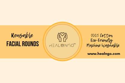 Eco-friendly reusable cotton rounds 