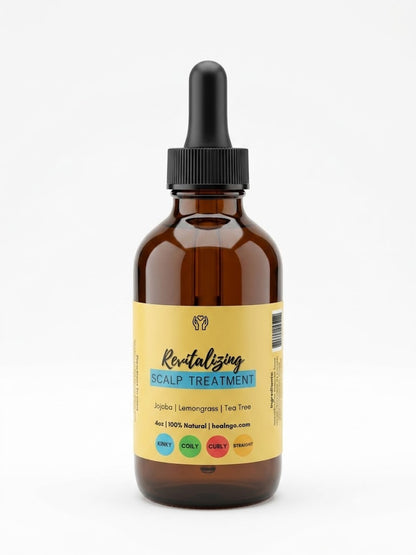 Lightweight scalp nourishing oil for protective styles and dry scalp care