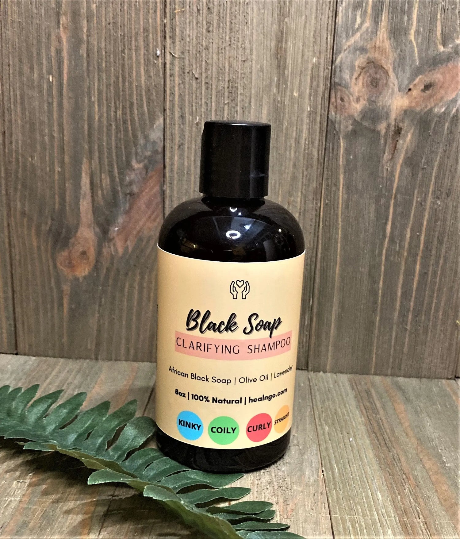 African Black Soap Clarifying Shampoo All Hair Types HealNGo