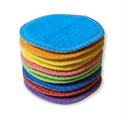 Machine washable facial rounds made from soft cotton for daily skincare use