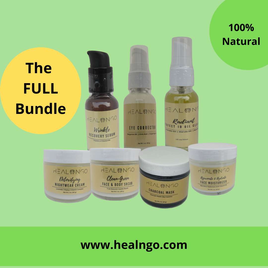 Best Skin Care Bundles -  Radiant Glow Bundle  - HealNGo