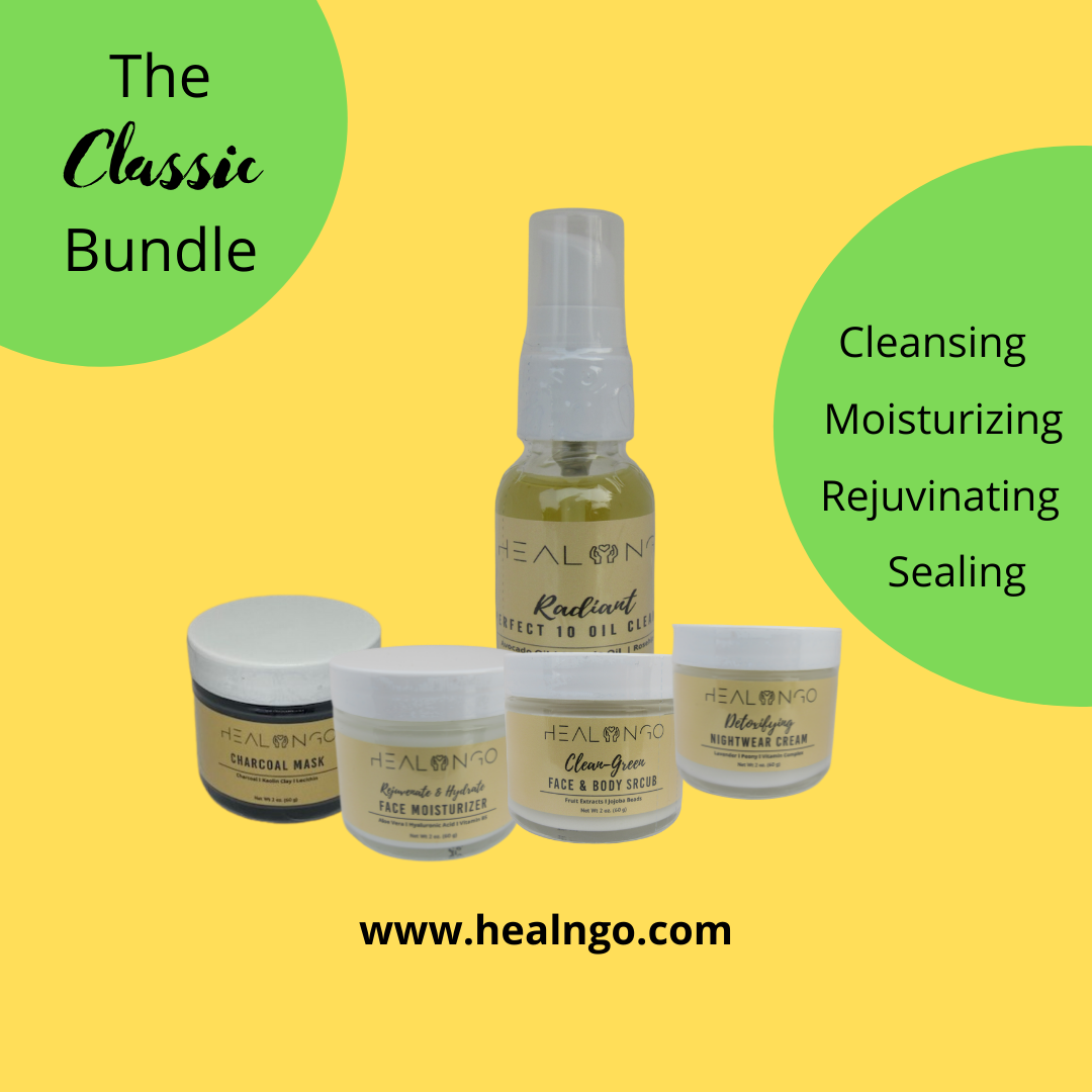 Best Skin Care Bundles -  Radiant Glow Bundle  - HealNGo