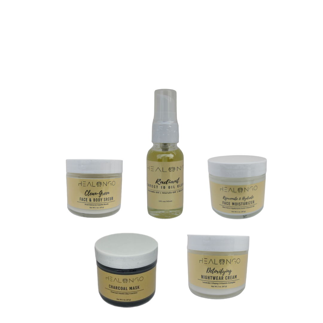 Best Skin Care Bundles -  Radiant Glow Bundle  - HealNGo