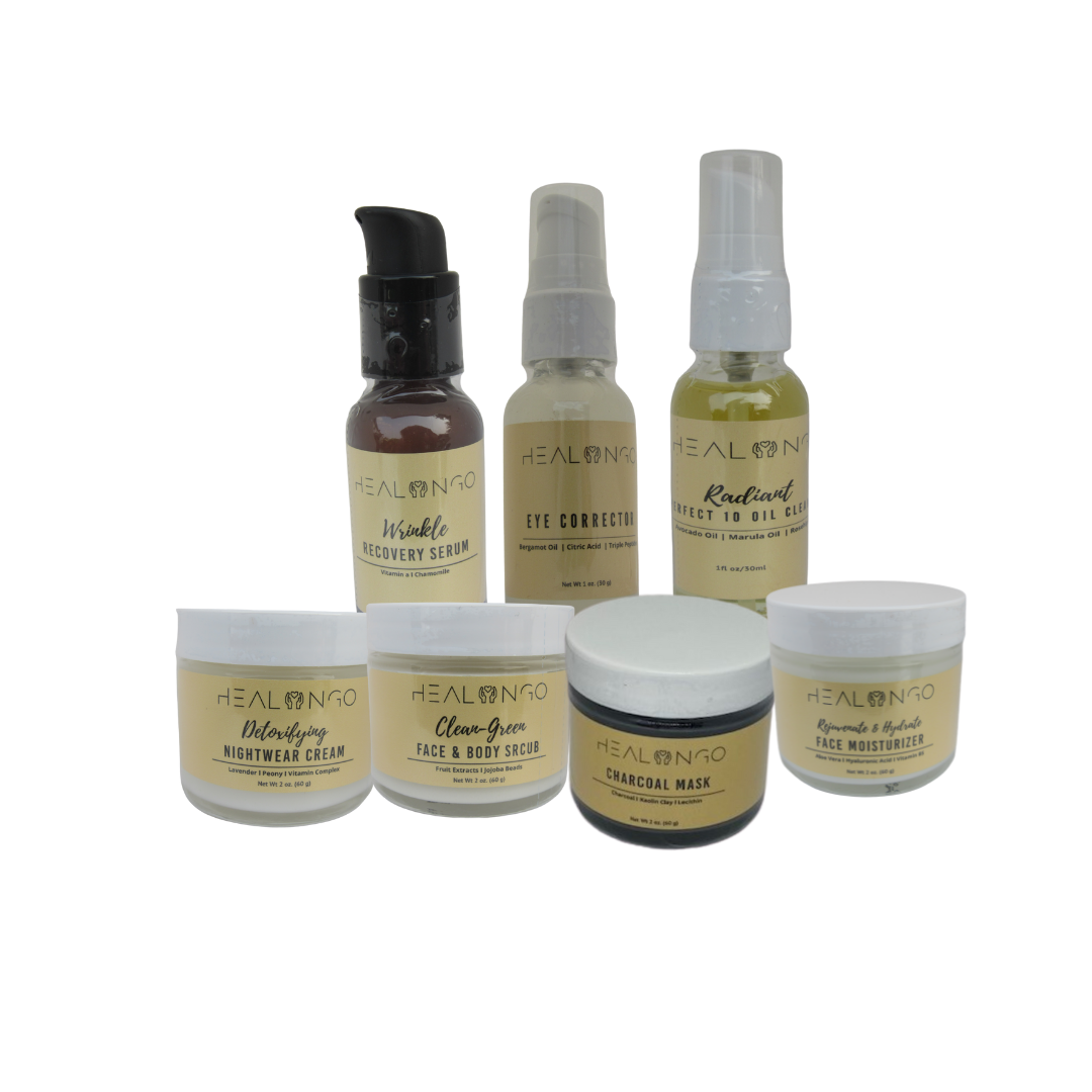 Best Skin Care Bundles -  Radiant Glow Bundle  - HealNGo