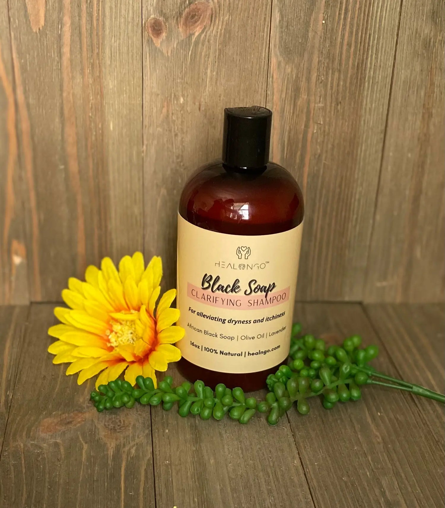 Making black soap shampoo