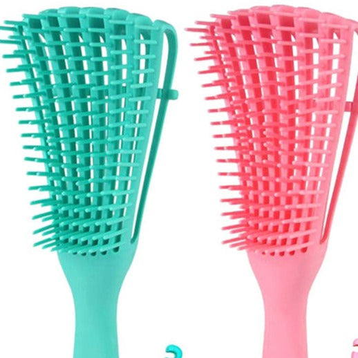 Detangler HAIR Brush with Flexible Bristles freeshipping - HealNGo